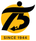 CAT 75 years logo